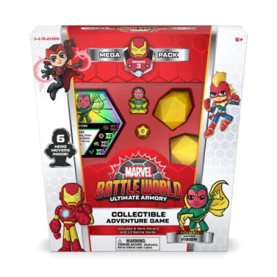 Imagen de Funko Marvel Battleworld: S3 Mega Pack Vision (Classic), Talla única (60503)