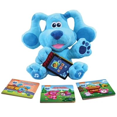 Imagen de VTech 80 614122 Pistas Peluche Interactivo Aprende a Leer con Blue, Color, único (80 614122)