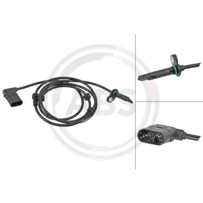 Imagen de A.B.S. 32031 Sensor de ABS 1500 MERCEDES BENZ: Clase C Berlina, Coupé