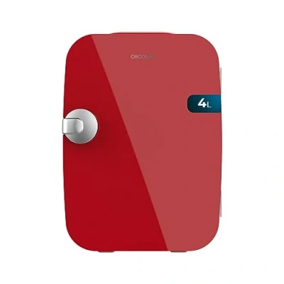 Imagen de Cecotec Mini Nevera Bolero MiniCooling 4L Río Red, Funcionamiento 12V 220V, Compatible coche y caravanas, Función enfriamiento calentamiento, Rango temperatura 5 65º, Transporte fácil