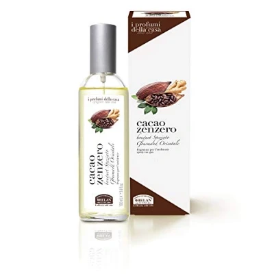 Imagen de Helan, I Profumi della Casa, Ambientador Casa Spray sin Gas, Fragancia Cacao y Jengibre Difusor de Aromas Perfume Especiado, con Caramelo Vainilla Ambientadores Hogar Made in Italy, 100 ml