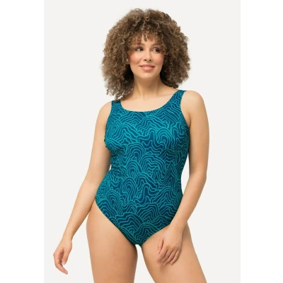 Imagen de Ulla Popken Traje de baño, Mujer, Talla: 44/46, Dark teal