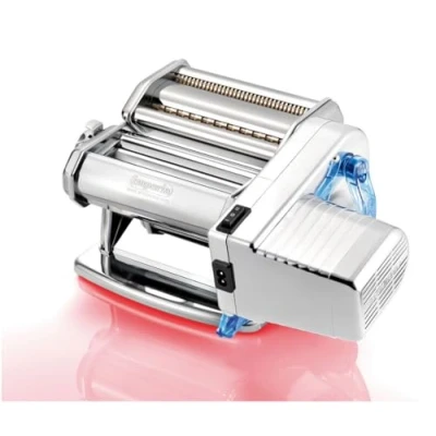 Imagen de Imperia Pastafacile Línea Clásica. Motor eléctrico de 220v para máquina pasta. Made in Italy. Accesorio pasta en acero. Compatible con máquinas Imperia. (Fine serie)