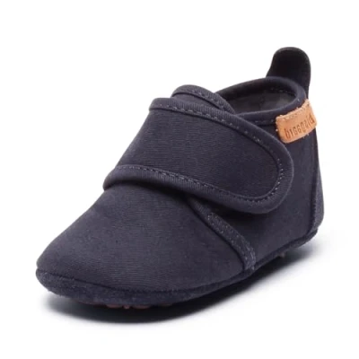 Imagen de Bisgaard Baby Cotton, Zapatillas de Estar Por Casa Unisex Niños, Azul Marino, 18 EU