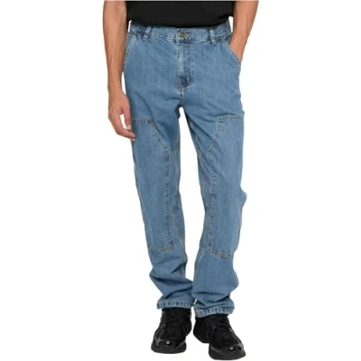 Imagen de Urban Classics Double KNEE Vaqueros rectos, Hombre, Talla: 38, Washed