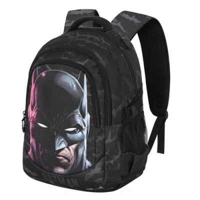 Imagen de Karactermania DC Comics Batman FACE PLUS Running Mochila, Hombre, Talla: One Size, Black