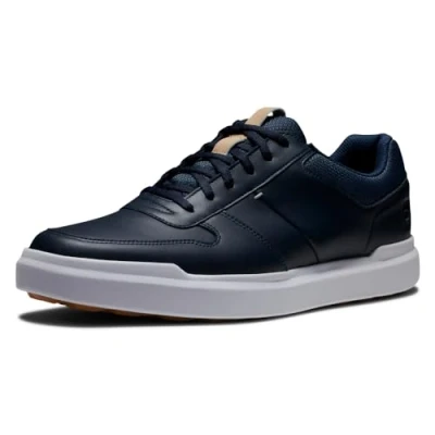 Imagen de FootJoy Contour Casual, Zapatos de Golf Hombre, Azul Marino Blanco Marrón Claro, 39 2/3 EU