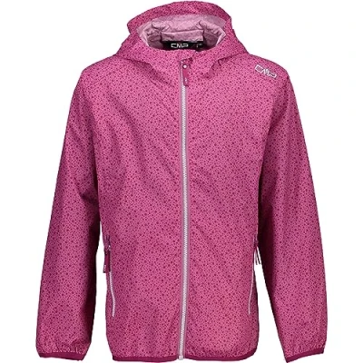 Imagen de CMP Chaqueta Kid G con capucha Rain Fix, Color de malva, 176