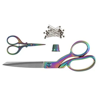 Imagen de Milward Juego de tijeras regalo premium incluye costura y bordado (arco iris)