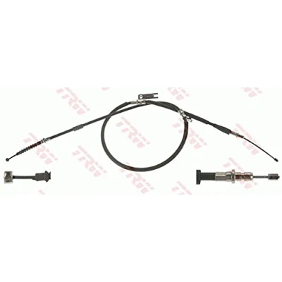 Imagen de TRW GCH581 Cable de Freno Mano 1660, 1393 Tambor