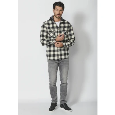 Imagen de Koroshi Camisa Crudo off white, Hombre, Talla: 3XL, white