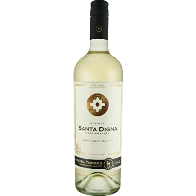 Imagen de Santa Digna Sauvignon Blanc, Vino Blanco, 75 cl 6 botellas 3 Paquetes de 250 ml Total: 2250