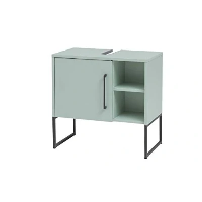 Imagen de Schildmeyer Limone Mueble para Lavabo, a Base de Madera, Blanco Mate, 60,4 x 59,9 33 cm (Ancho Alto Profundidad)