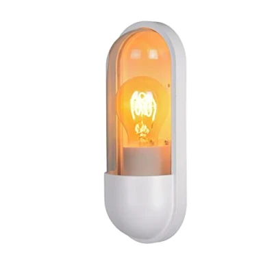 Imagen de Lucide Aplique de exterior Capsule, transparente/blanco