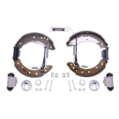 Imagen de HELLA Shoe Kit Pro 8DB 355 005 041 frenos, disco de tambor con cilindro freno rueda, accionador PEUGEOT: 206 Hatchback, 106 II Hatchback