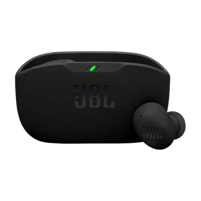 Imagen de JBL Wave Buds 2, Auriculares True Wireless con cancelación de Ruido Activa, Bluetooth, hasta 40 hrs autonomía, Sonido Pure Bass, Smart Ambient, conexión multipunto, Negro