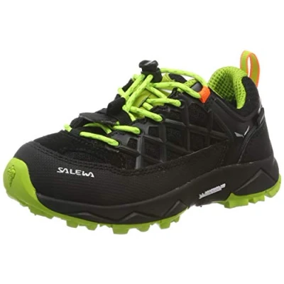 Imagen de Salewa JR Wildfire Waterproof Zapatos de Senderismo, Black Out/Cactus, 36 EU