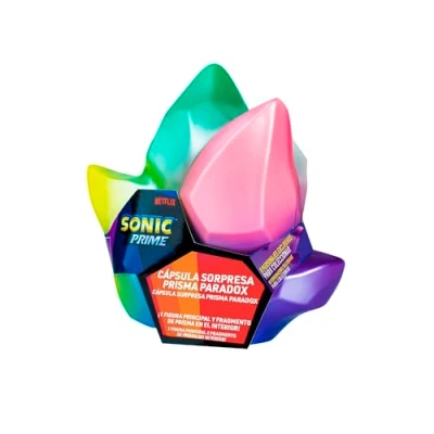 Imagen de SONIC Bizak, Prisma Cápsula Sorpresa, cajita con 1 Mini Figura articulada, Coleccionable de los Personajes del Videojuego Sega, 8 Diferentes, 7 cm, + 3 años, (64110901)