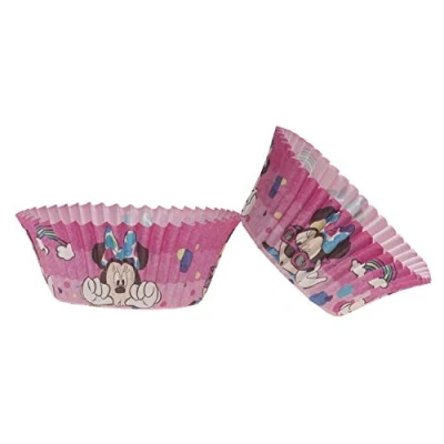 Imagen de Dekora Minnie Mouse Capsulas Cupcakes 25 Unidades