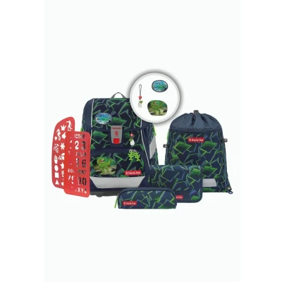 Imagen de Step by 2 IN 1 PLUS Pegasus Emily Juego de mochilas escolares para niños, Talla: One Size, Wild t rex taro