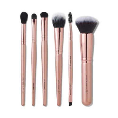 Imagen de E.L.F, Kit facial impecable, colección de 6 brochas