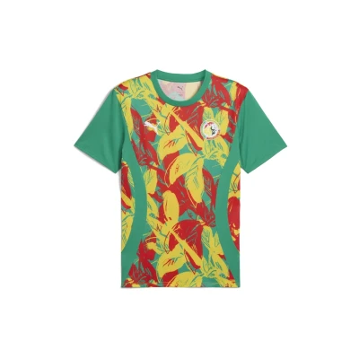 Imagen de Puma FSF Prematch SS Camiseta de fútbol Sport green aster yellow red, Hombre, Talla: 3XL, red