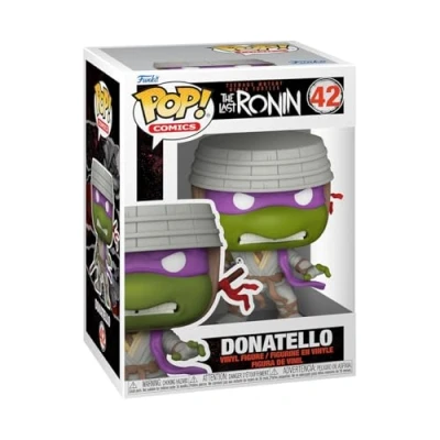 Imagen de Funko Pop! Comics: Teenage Mutant Ninja Turtles (TMNT) LR Donatello TMNT Comics Figura de Vinilo Coleccionable Idea Regalo Mercancia Oficial Juguetes para Niños y Adultos