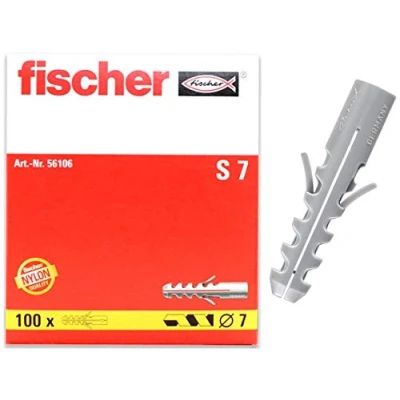 Imagen de fischer Taco S 7 / (Pac de 100 Uds), 56106