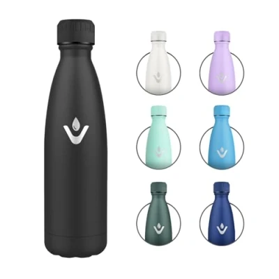 Imagen de Botella Termica 750ml, A Prueba de Fugas, Cantimplora sin BPA, Agua Acero Inoxidable Doble Pared, Garrafa para Niños, Adultos, Oficina, Escuela, Senderismo, Deporte, Viajes