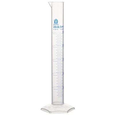 Imagen de Neolab Electric 1611 Cilindro medidor, forma alta, PP, base hexagonal 25 ml 0,5