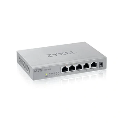 Imagen de Zyxel Switch no gestinable multigigabit de 2,5G y 5 Puertos para Entretenimiento doméstico o Red Soho [MG 105]
