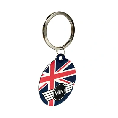 Imagen de Nostalgic Art Mini Union Jack Llavero Redondo, Multicolor, 4 cm