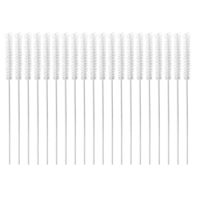Imagen de 20 Piezas Cepillos De Limpieza Para Audífonos, Nailon Acero Inoxidable, Herramientas Portátiles
