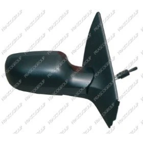 Imagen de Espejo retrovisor Prasco RN4207113P Premium derecha negro manual ajustable desde interior, con sensor de temperatura, Ajuste por cable, convexo