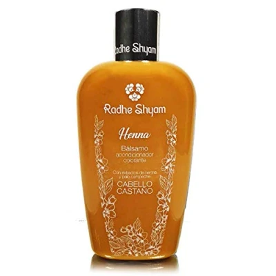 Imagen de Radhe Balsamo Castaño Colorante Henn Envase De 250 Ml 100 g