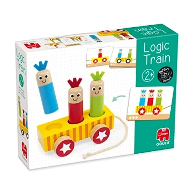 Imagen de Goula Logic Train Juegos de lógica para niños A partir 2 años