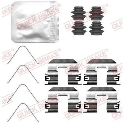 Imagen de QUICK BRAKE 109 0104 Kit de accesorios, pastillas frenos