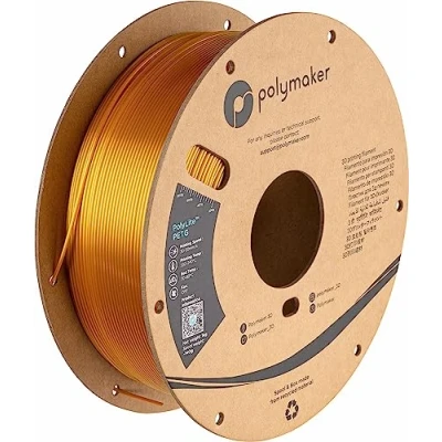 Imagen de Polymaker PolyLite PETG Gold 1,75mm 1kg
