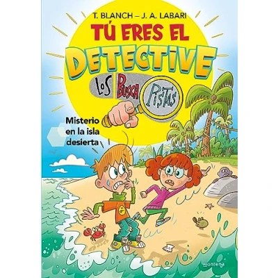 Imagen de Tú eres el detective con Los Buscapistas 5 Misterio en la isla desierta (Jóvenes lectores)