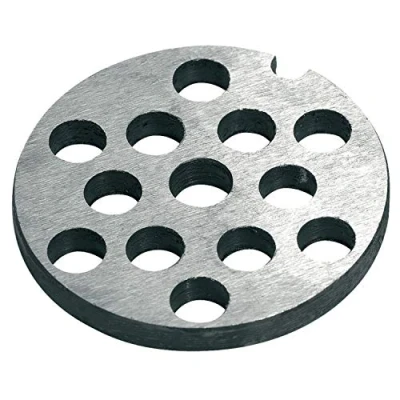 Imagen de Westmark Disco perforado solo para Picadora de carne 97542260 /tamaño 10, ø 8 mm, pieza repuesto, acero, plata, 14842250