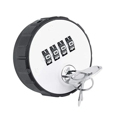 Imagen de Cerradura de puerta digital, gabinete leva combinación código aleación zinc digital Bloqueo seguridad contraseña conveniente con llaves(36mm)