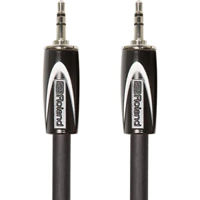 Imagen de Cable estéreo de interconexión la serie Black Roland — TRS 1/8 pulgada, 3 m longitud RCC 10 3535