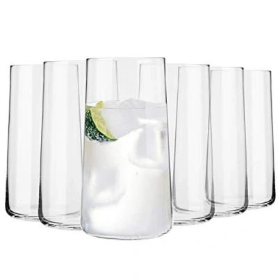 Imagen de Krosno Vaso de agua para jugo Highball 6 540 ml Colección Vanguardia Perfecto el hogar, Restaurantes y Fiestas Lavavajillas