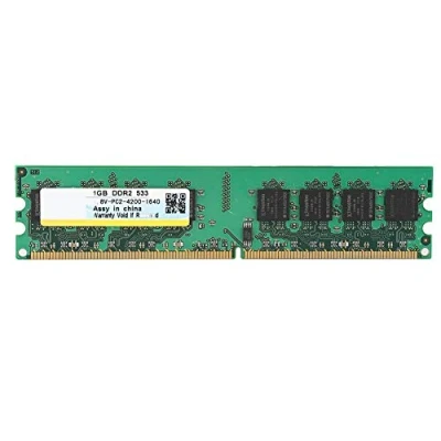 Imagen de Tosuny Memoria DDR2 de 1GB 533MHz PC2 4200 Escritorio RAM Módulo 240 Pin para Placa Base AMD