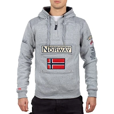 Imagen de Geographical Norway de Hombre Suéter Gymclass Gris Mezclado S