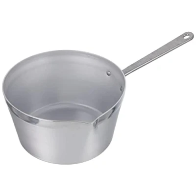 Imagen de Ollas Agnelli cónico Cacerola con Boquilla, Aluminio BLTF, Mango de Acero Inoxidable, Plata, 18 cm