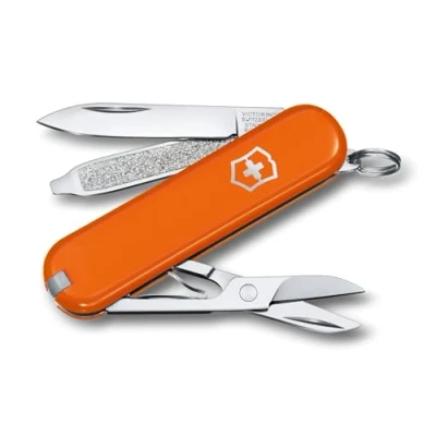 Imagen de Victorinox, Classic SD, Navaja Multiuso Suiza, Cuchillo bolsillo, Regalo, 7 Funciones, Hoja pequeña, Lima de uñas