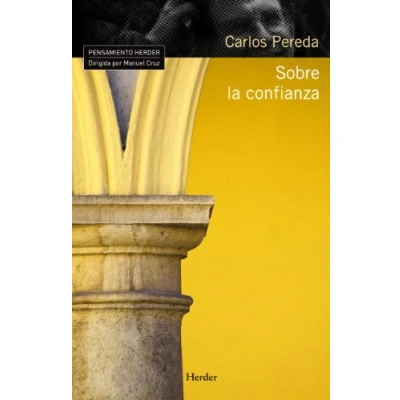 Imagen de Sobre la confianza (Pensamiento Herder)