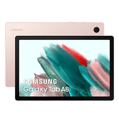 Imagen de Samsung Galaxy Tab A8 Tablet de 10.5 (3GB RAM, 32GB Almacenamiento, LTE, Android 12) Rosa Versión española