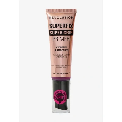 Imagen de Revolution, Superfix Grip Primer, Prebase Hidratante y Suavizante para un Maquillaje Duradero, Fórmula en Gel, Vegano Libre de Crueldad, 24ml
